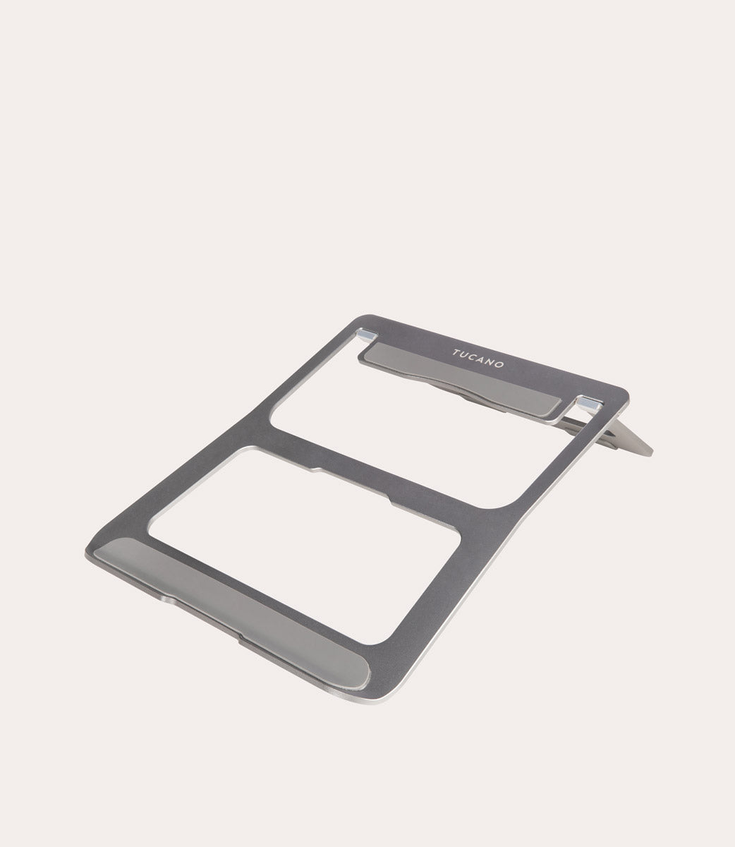 Laptop stand Grigio scuro, vista posteriore