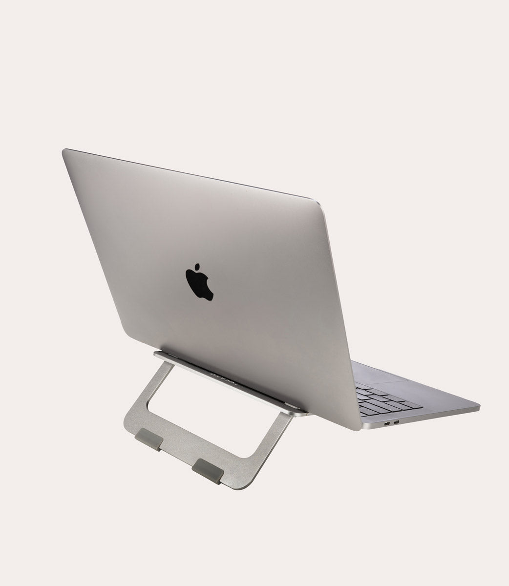 Laptop stand Grigio scuro, vista laterale