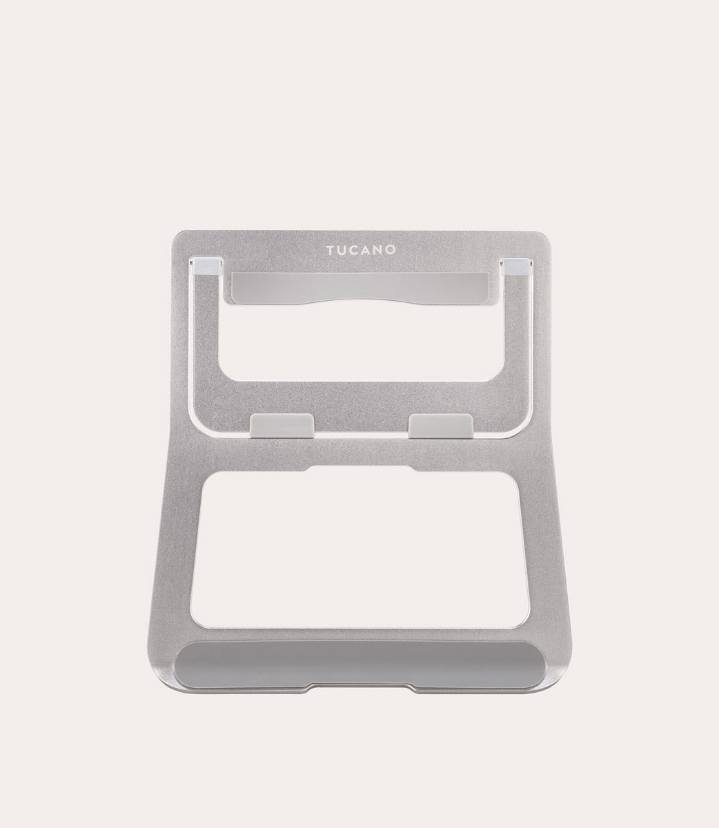 Laptop stand Grigio scuro, vista frontale