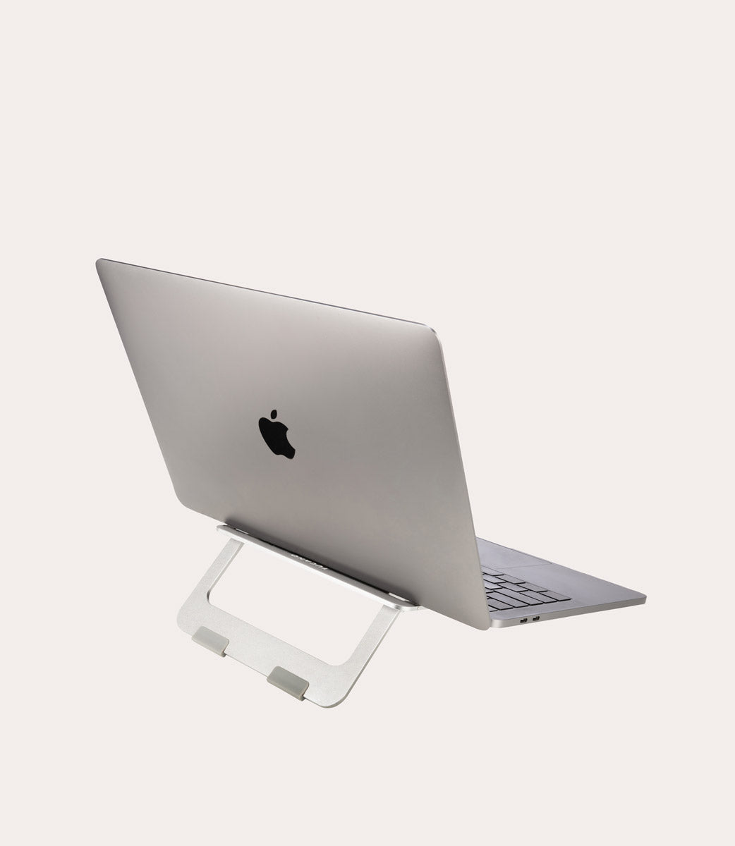 Laptop stand Grigio scuro, vista laterale