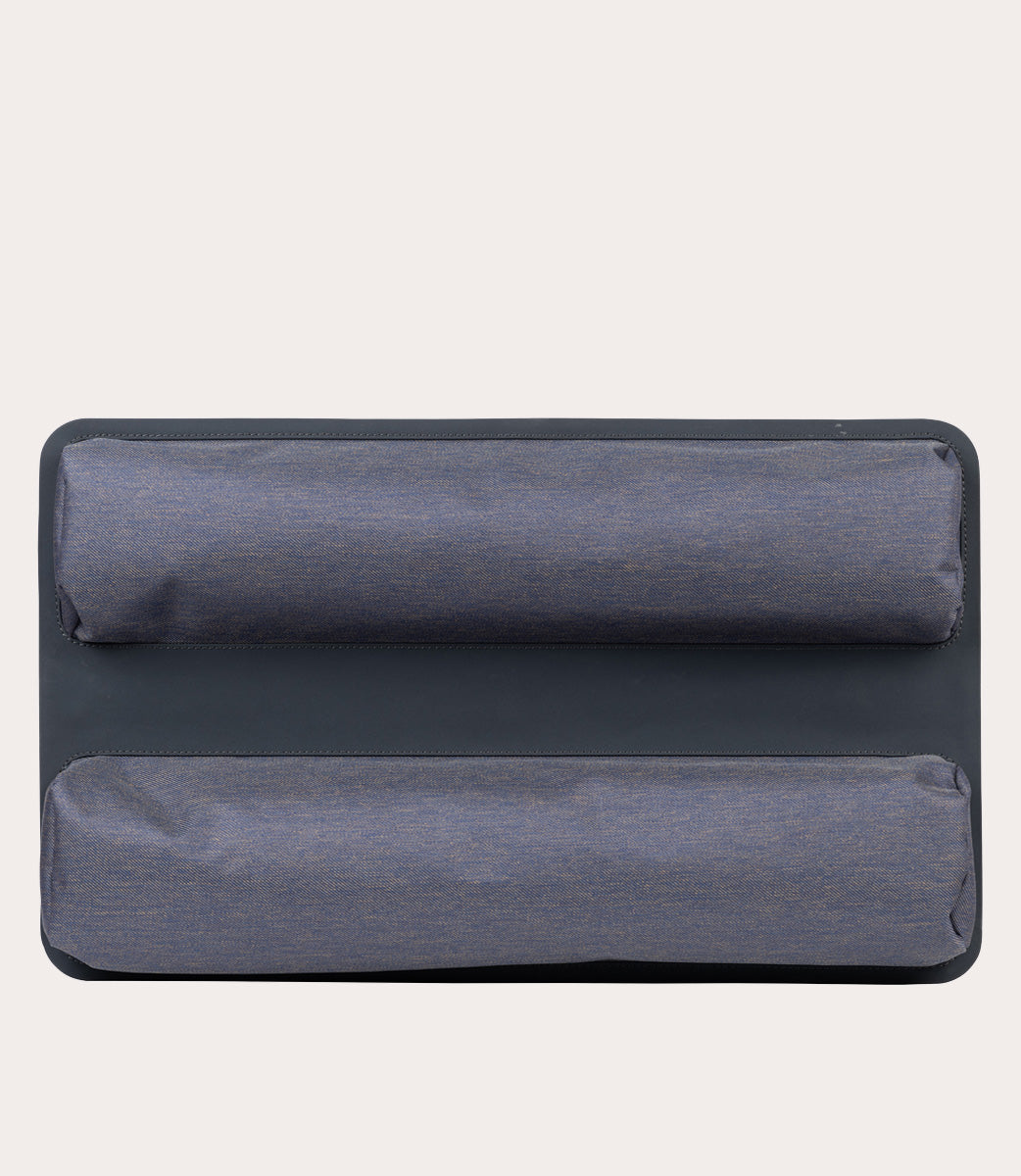 Comodo Blu-Grigio, vista laterale