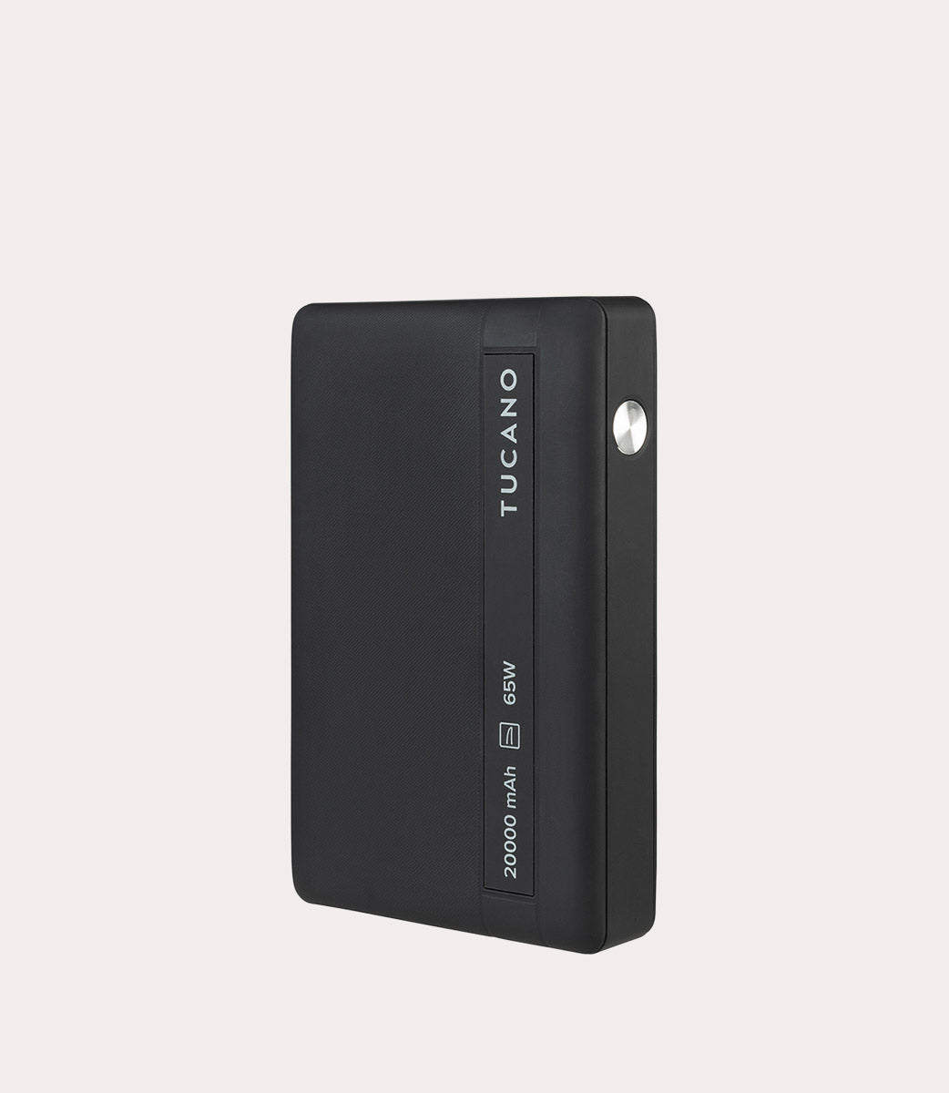 Power bank per laptop Nero, vista posteriore