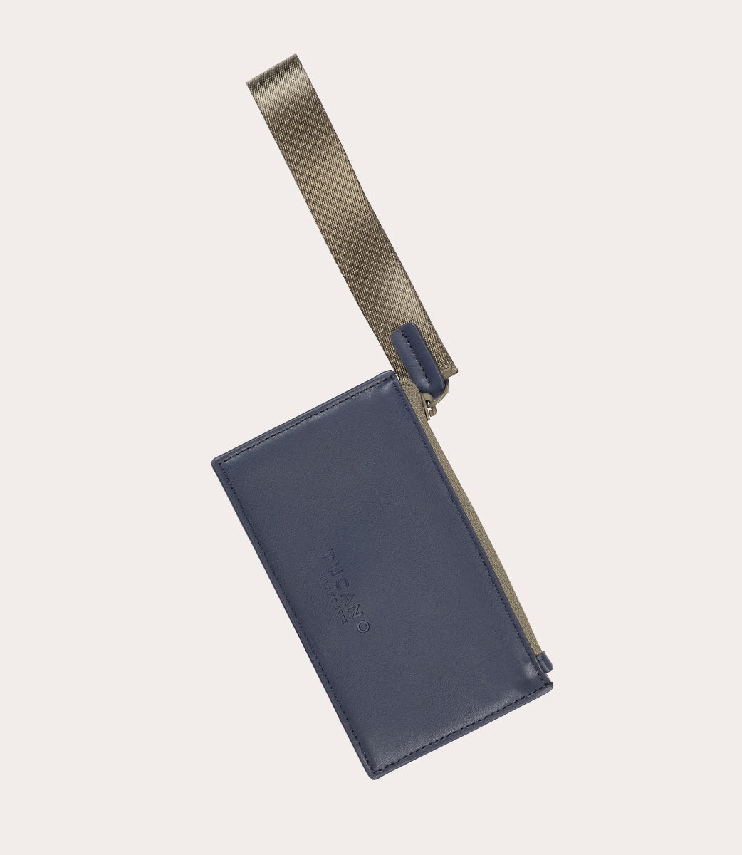 Palma Pouch Blu, vista frontale