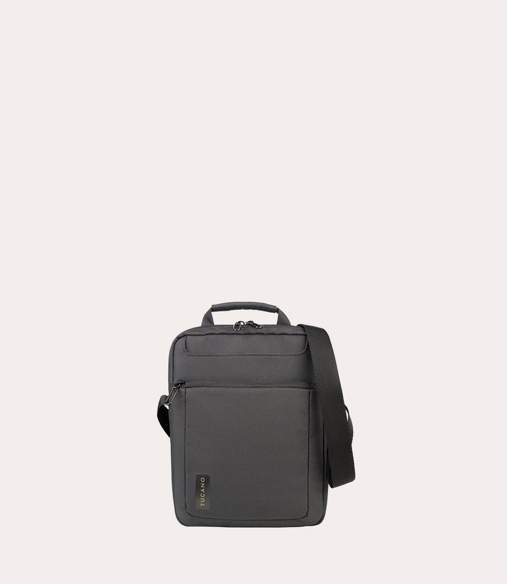 Work Out 4 shoulder bag small Antracite, vista frontale