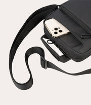 Work Out 4 shoulder bag small Antracite, vista laterale