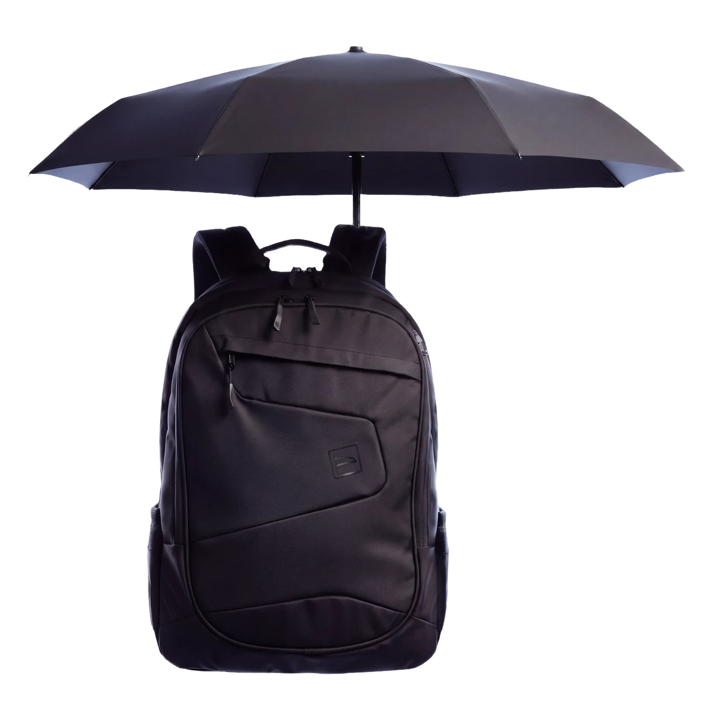 Zaino Ombrello with umbrella open