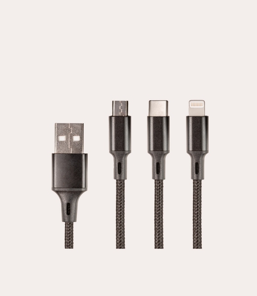 Tucano Multi USB 3-in-1 charging cable 