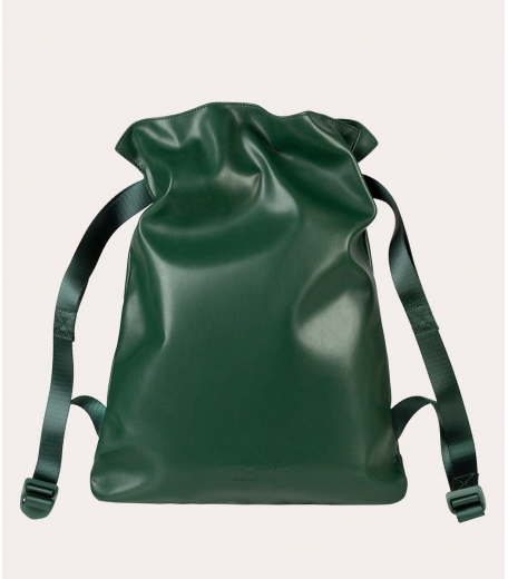 Tucano Backpack with drawstring closure made of Colors Dark green